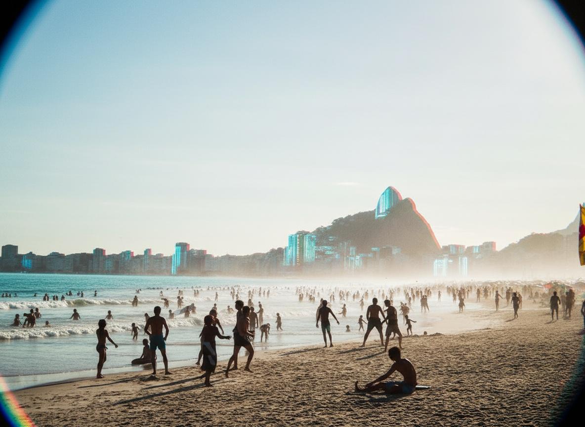 Chromatic Mirage: Urban Tide — Sébastien Boyer
