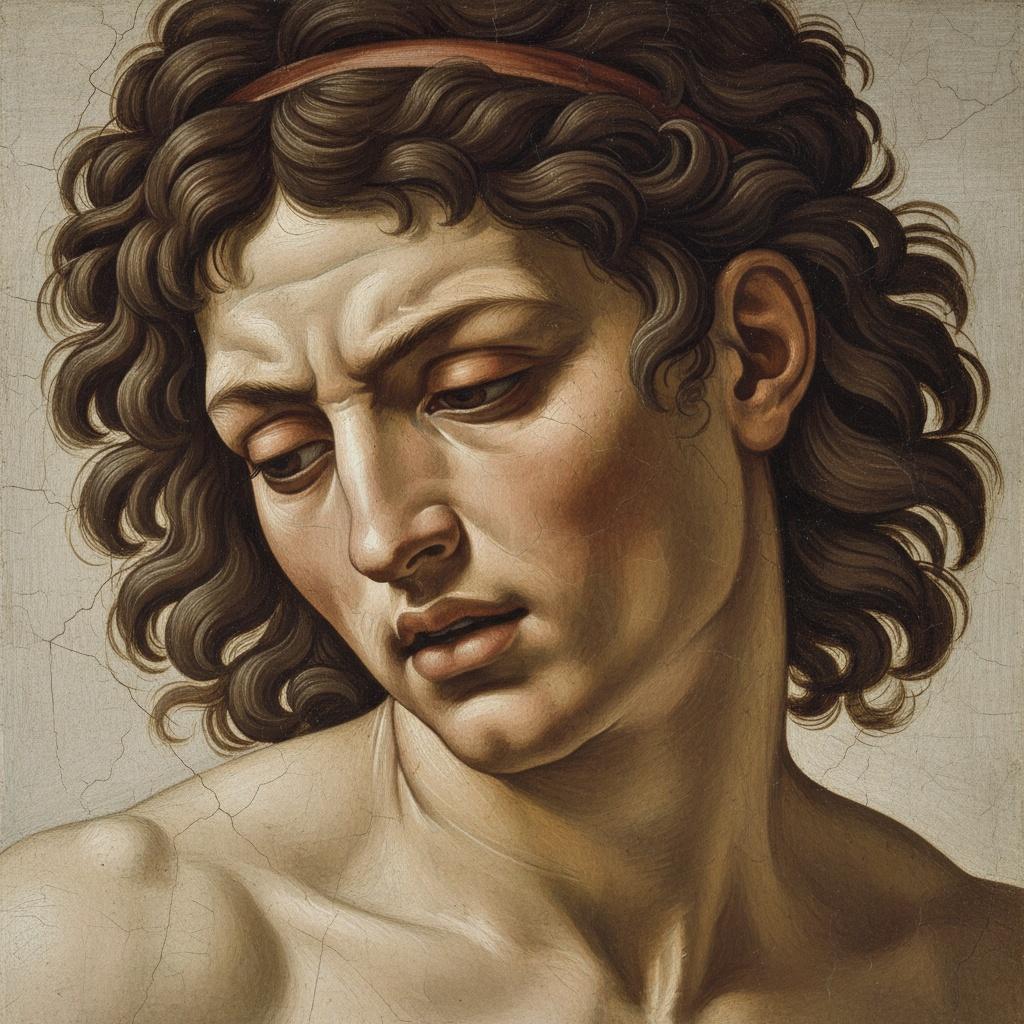 The Sculpted Silence: An Introspective Study In Chiaroscuro — Marc Duvallier