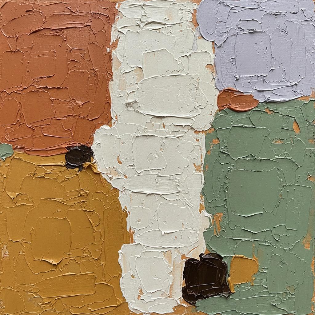 Monolithic Earth Tones: A Sculptural Study In Tactile Organic Abstraction And Stability — Laurent Fabre