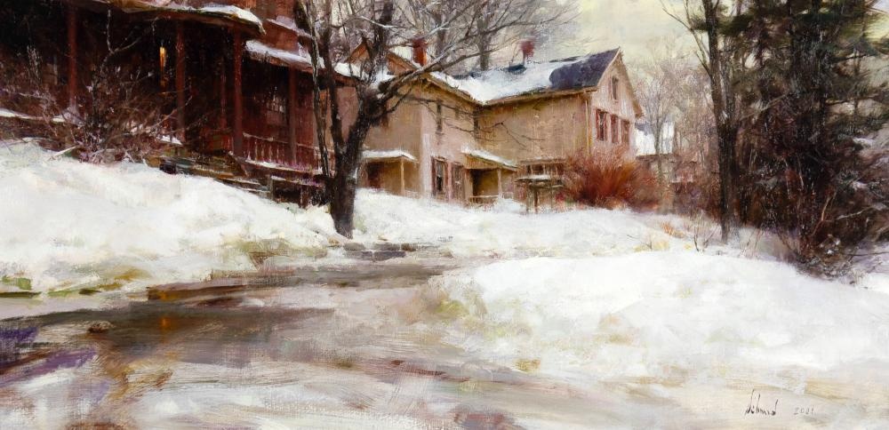 Brattleboro Winter — Richard Schmid
