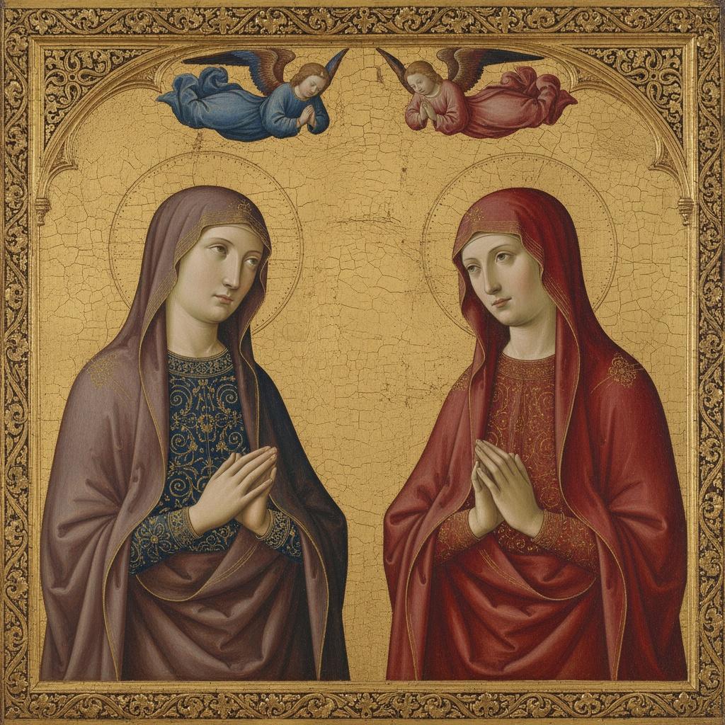 Eternal Devotion In Gilded Grace: A Singular Vision — Marc Duvallier