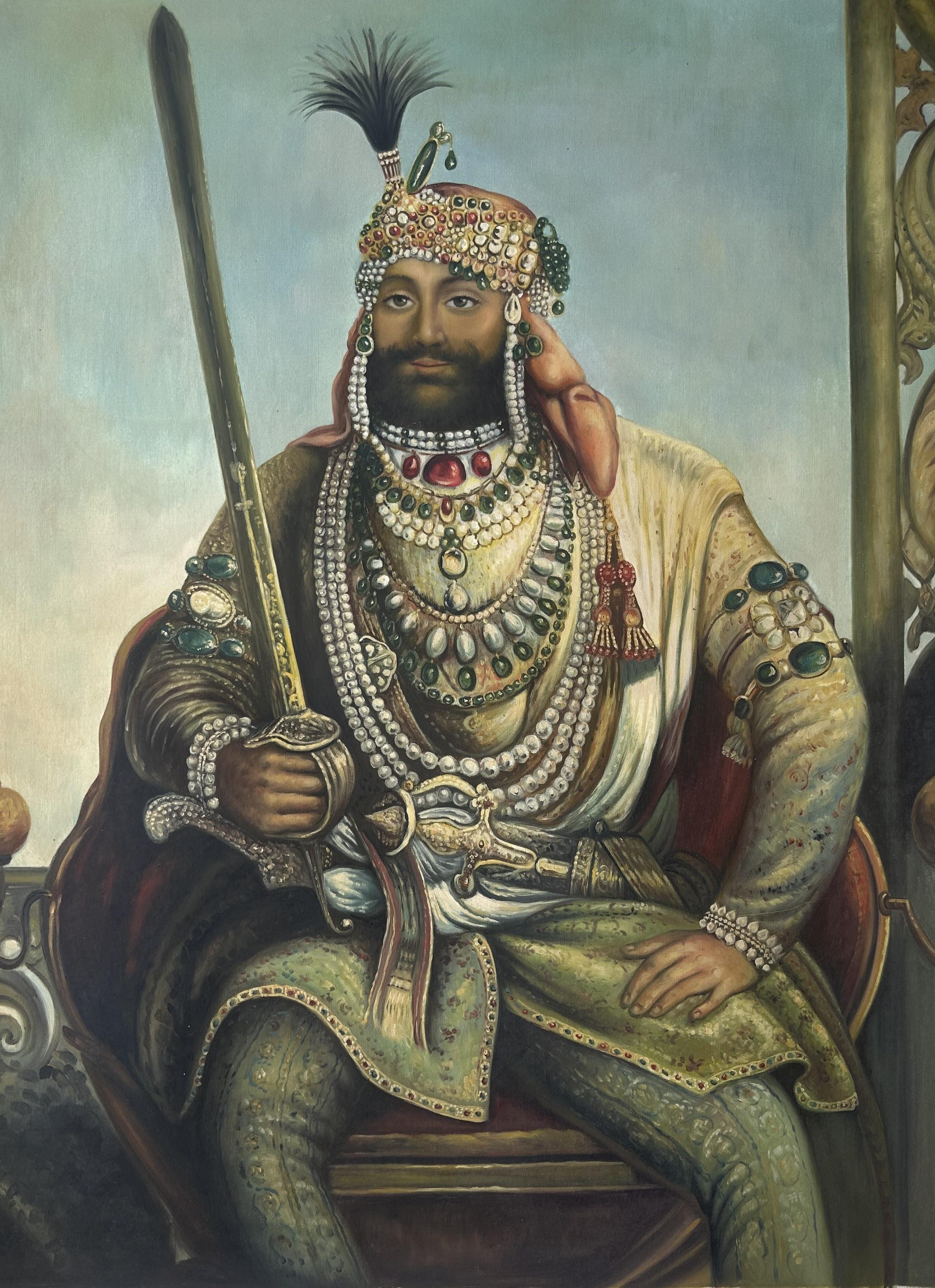 Porträt Von Maharaja Sher Singh