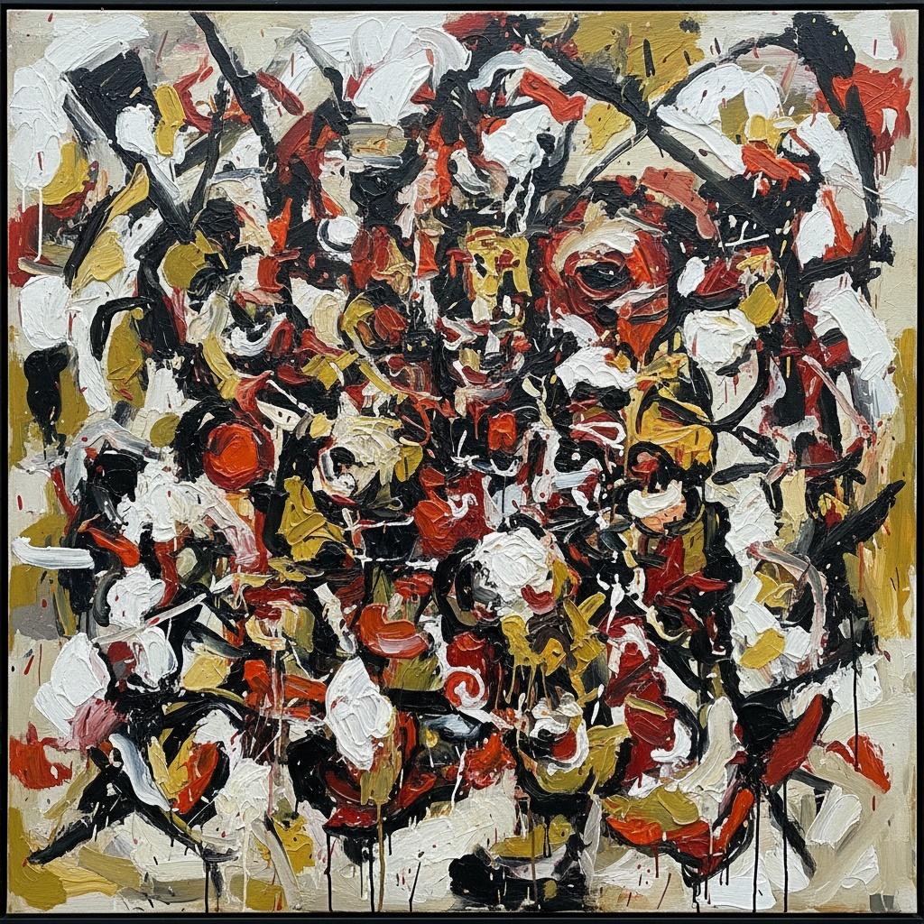 Primordial Surge In Ochre And Ash — Marc Duvallier