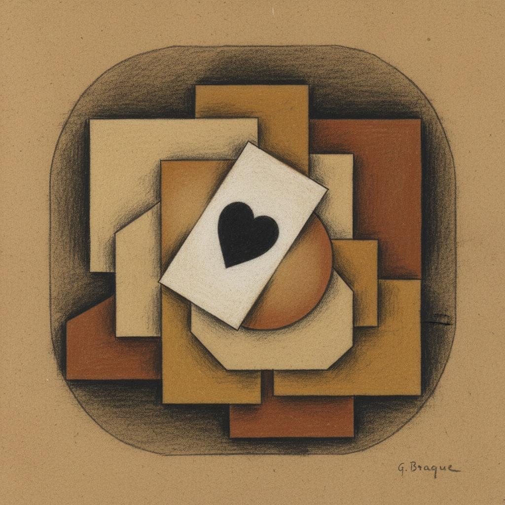 Fragmented Affection In Ochre And Sepia — Marc Duvallier