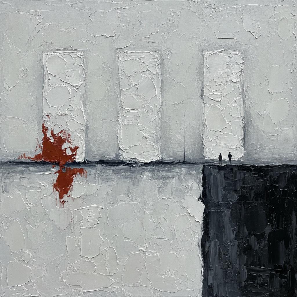 Charcoal Mass And The Bleeding Crimson Monolith — David Moreau