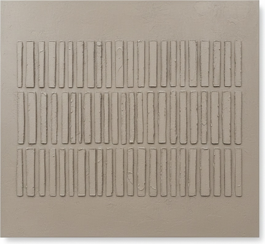 Monolithic Rhythms In Sand: A Meditative Study Of Textured Earth And Light — David Moreau