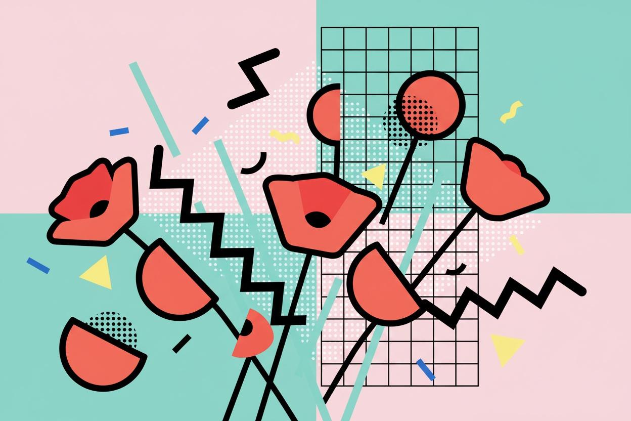 Rhythmic Fragments Of A Pastel Symphony — Amélie Rivière