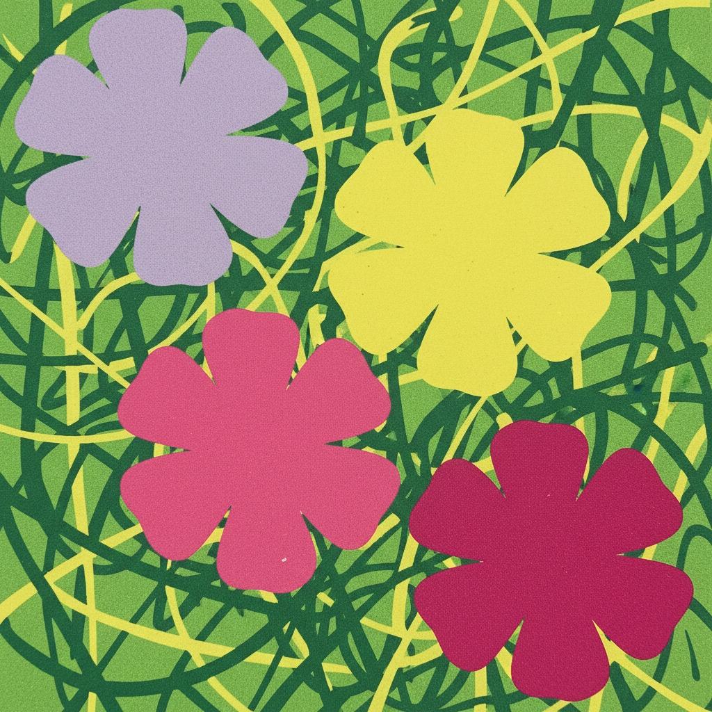 Chromatic Bloom: A Singular Pop Symphony — Marc Duvallier