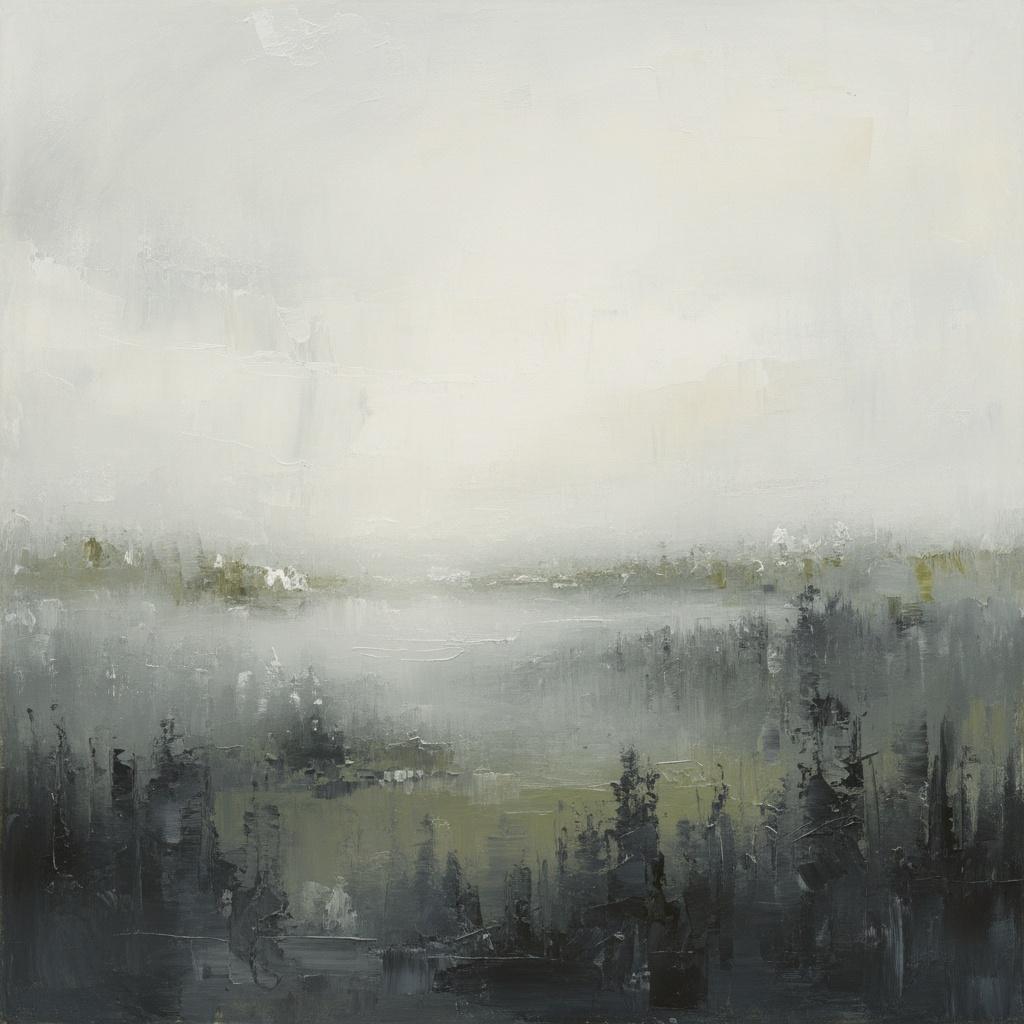 Ethereal Silhouettes In Charcoal Mist: A Singular Vision Of Serene Melancholy — Christian Noiret