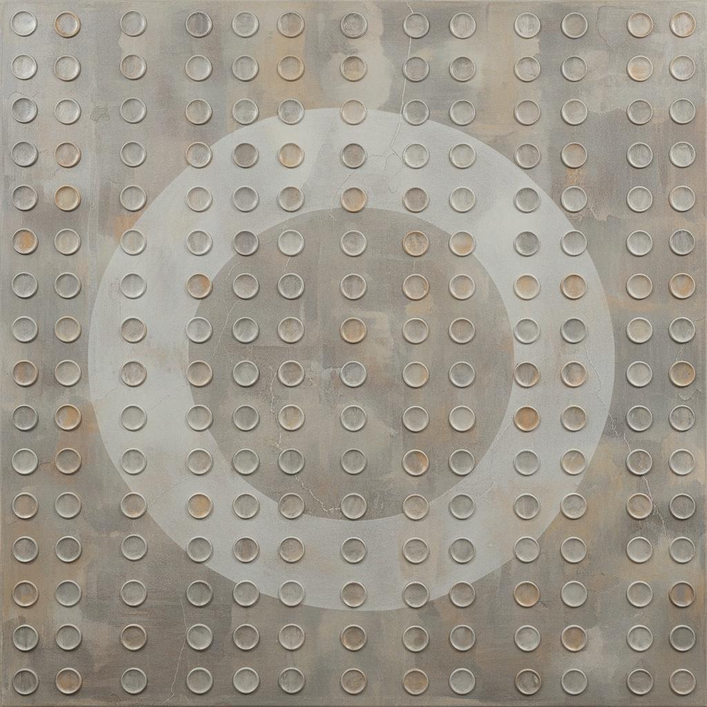 Celestial Symmetry In Monochromatic Relief: A Singular Study Of Eternal Geometric Order — David Moreau