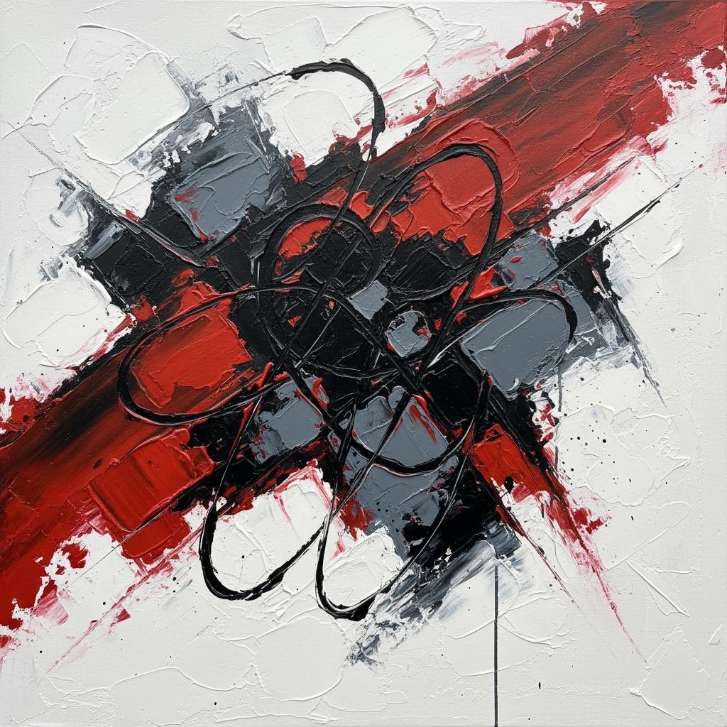 Fragmented Crimson Motion: A Singular Study Of Kinetic Energy And Organic Chaos — Christian Noiret