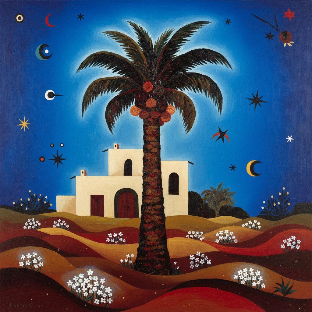 Celestial Solitude: The Cobalt Nocturne — Marc Duvallier