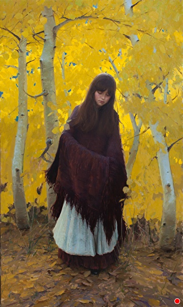 Fall Aspens — Jeremy Lipking