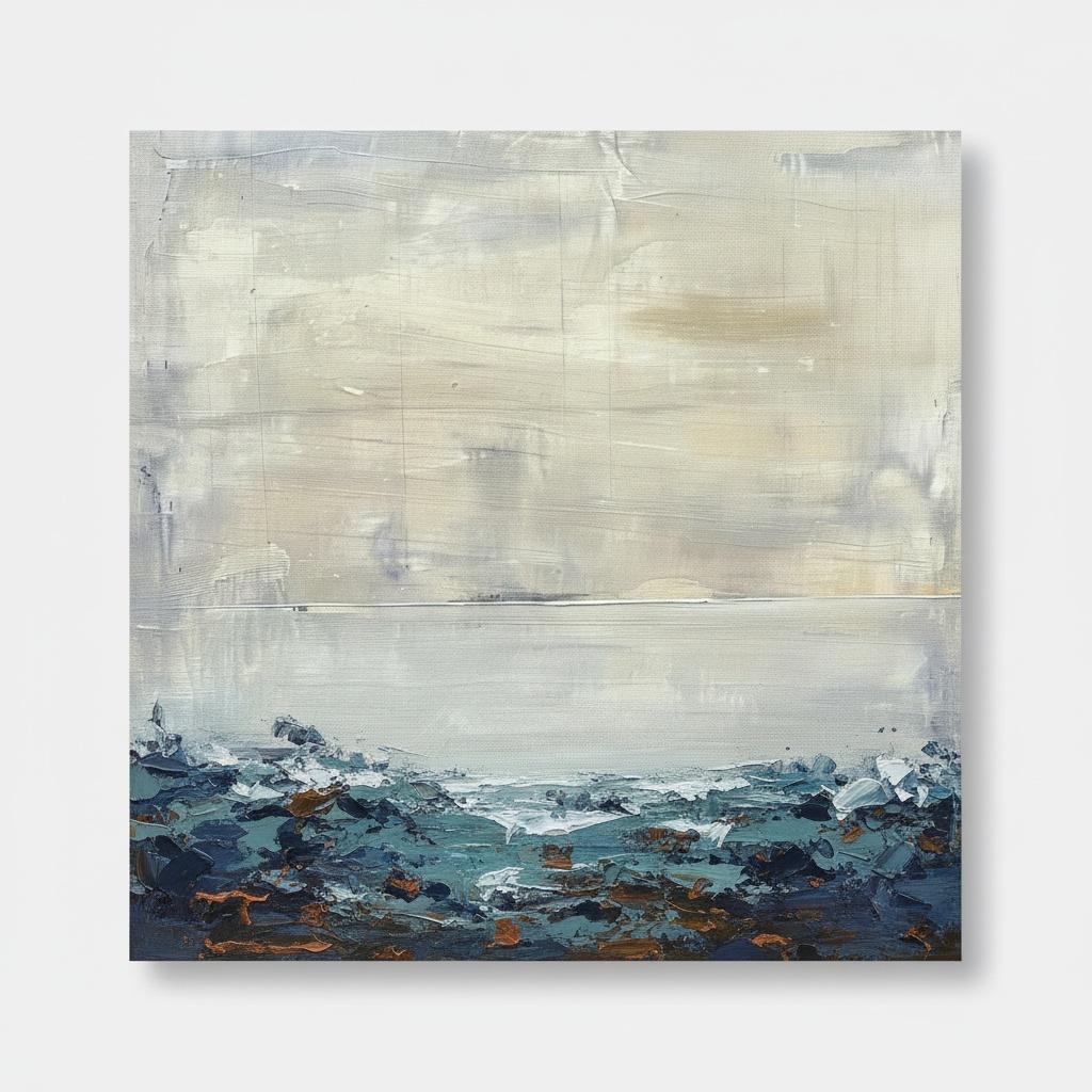 Ethereal Horizon: A Meditative Study Of Textured Earth And Atmospheric Silence — Laurent Roche