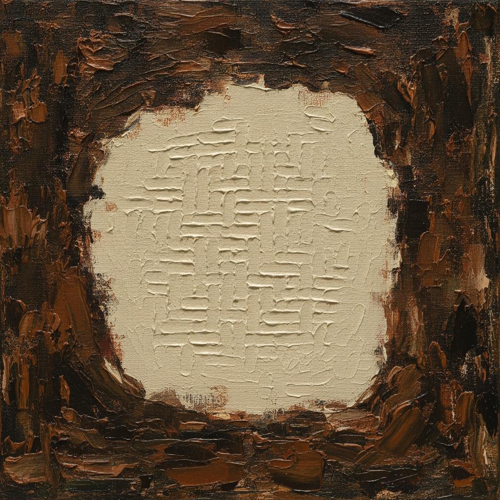 Interlaced Ridges Of Umber And Bone — David Moreau