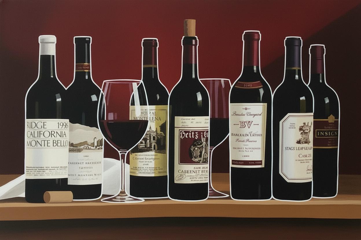 Rhythmic Silhouettes In Burgundy: A Monochromatic Study Of Stillness And Grace — Charles Delorme