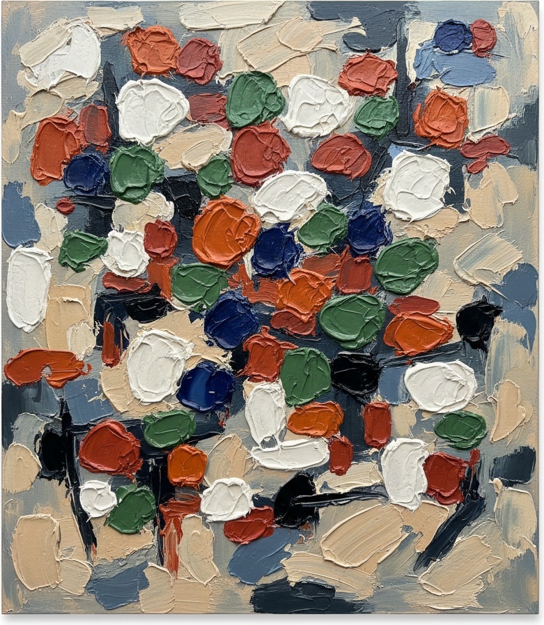 Earthen Echoes: A Monumental Study In Tactile Layers And Organic Spontaneity — Christian Noiret