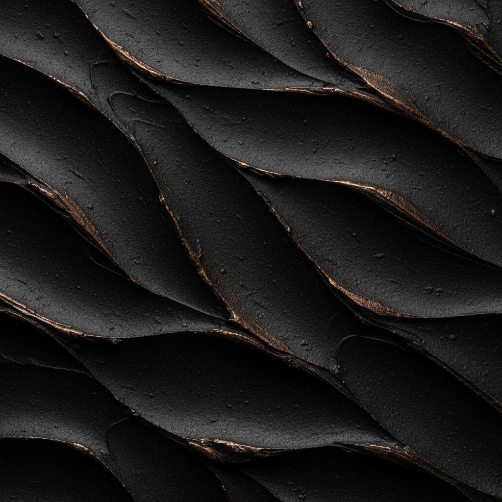 Obsidian Rhythms In Bronze: A Monumental Study Of Sculptural Metallic Flow — David Moreau