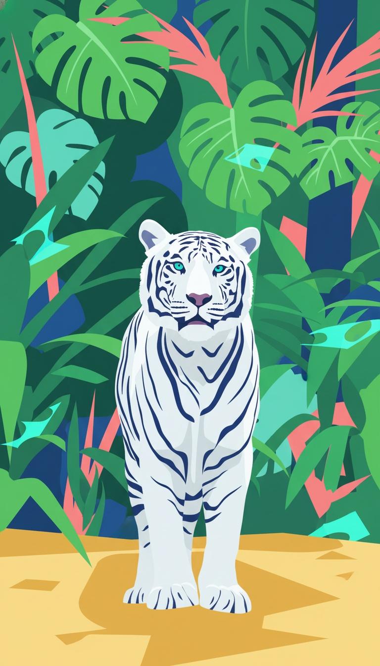 Azure Presence In The Verdant Stillness — Olivier Renard