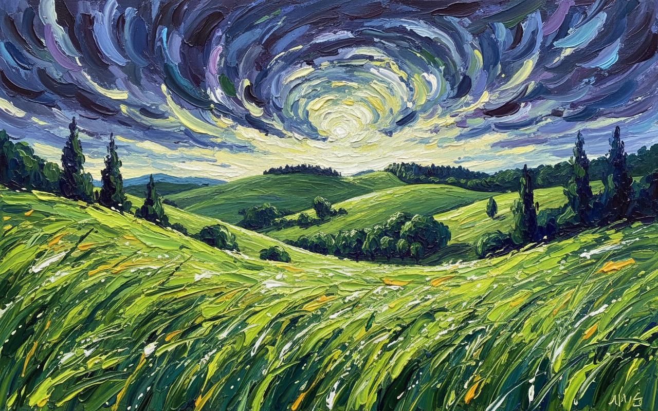 Kinetic Resonance: The Celestial Vortex — Étienne Leroy
