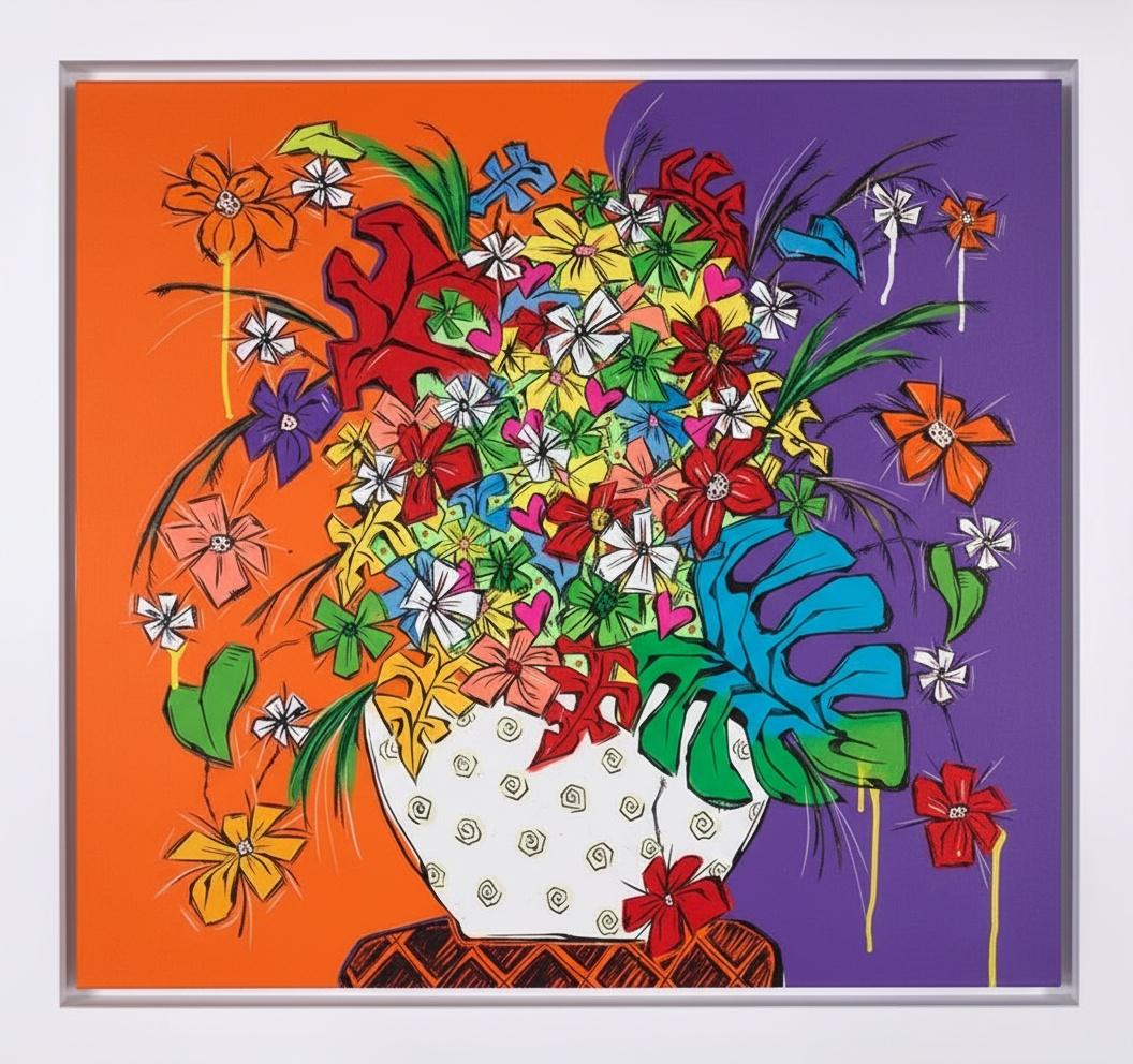 Chromatic Equilibrium: A Singular Study Of Vibrant Botanicals And Split Horizon Splendor — Caroline Pelletier