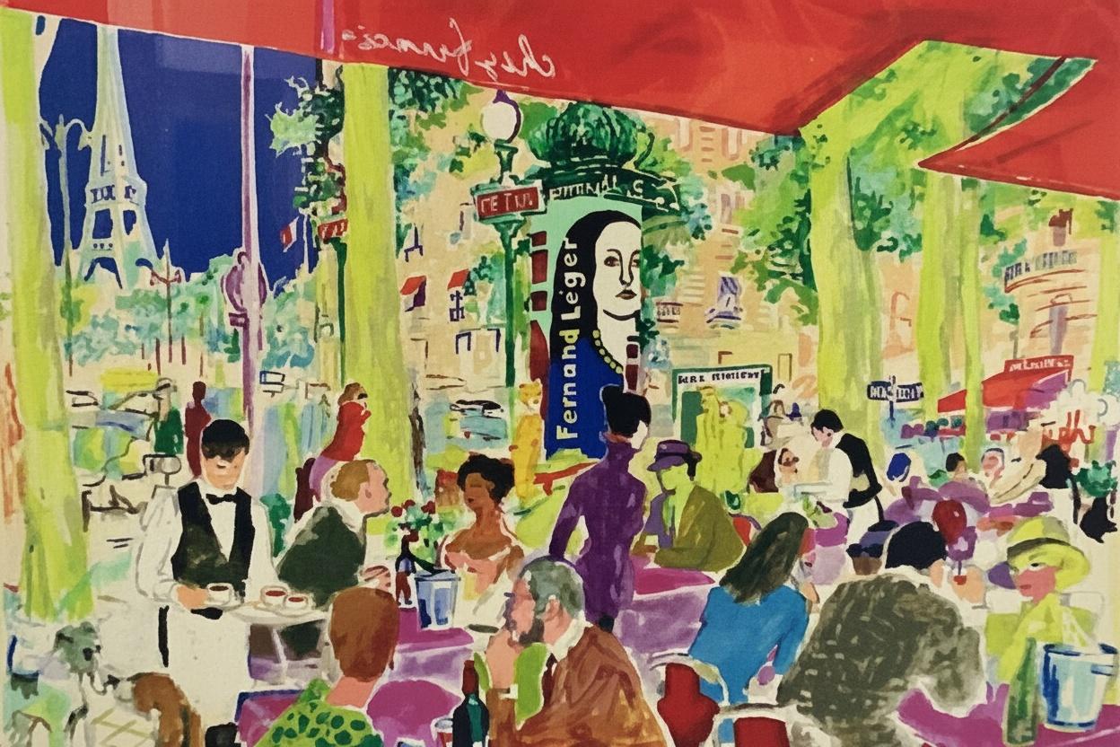 Vibrant Parisian Rhythms: A Spontaneous Symphony Of Color And Urban Energy — Charles Delorme