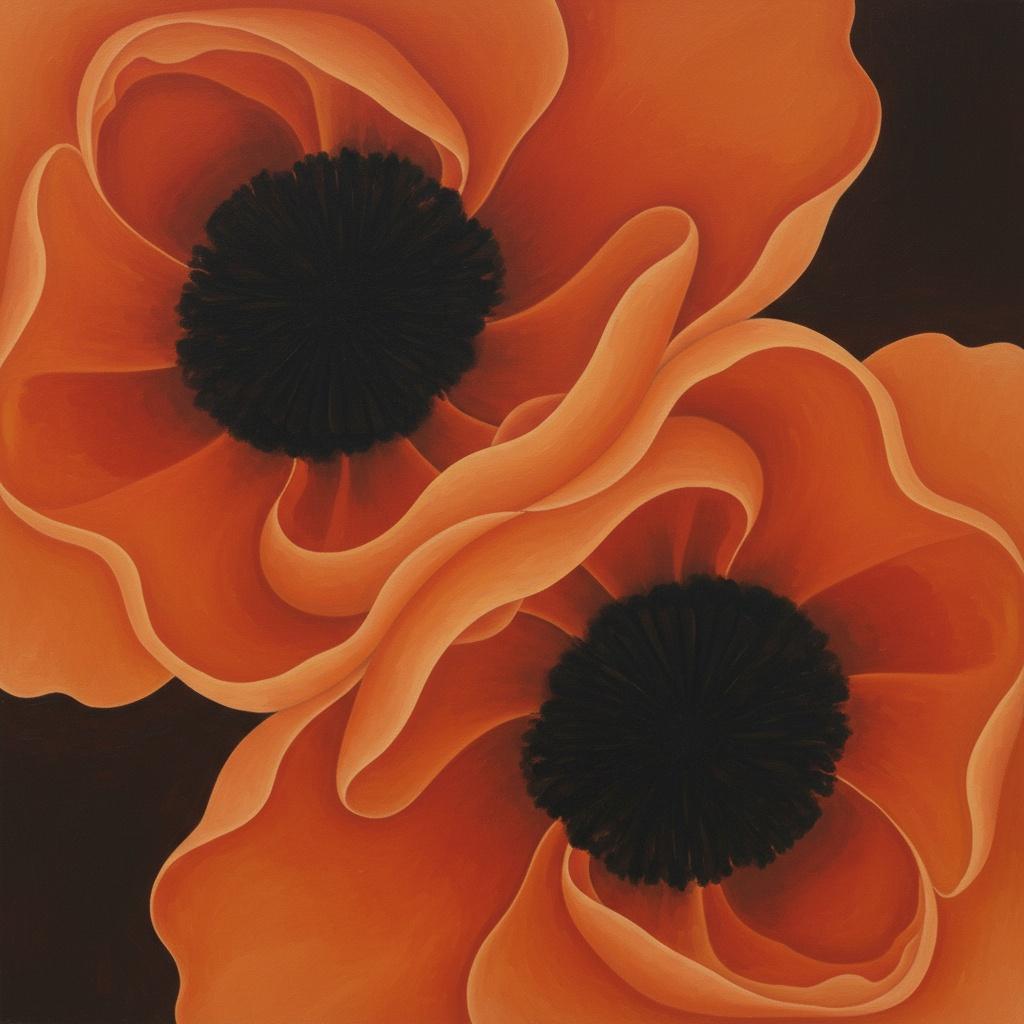 Embered Petals In Eternal Bloom: A Singular Vision — Marc Duvallier