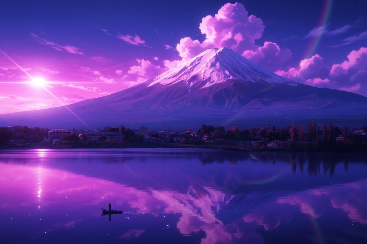 Solitude Within The Violet Zenith — Aurélie Dubois