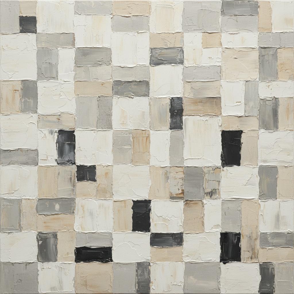 Monolithic Resonance: A Singular Study In Textured Neutrality And Tectonic Balance — Laurent Fabre