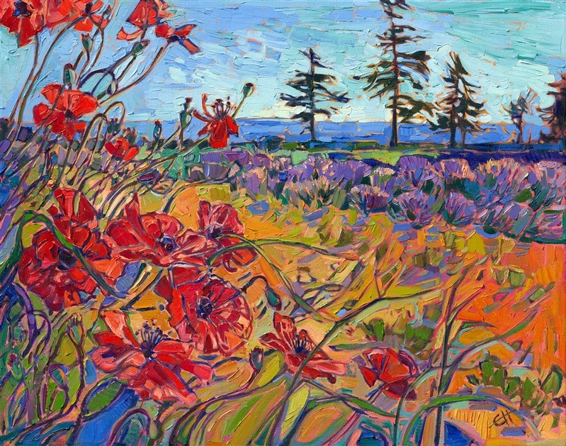 Lavender Poppies — Erin Hanson