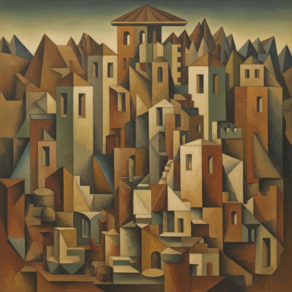 Monoliths Of The Earthen Labyrinth: A Singular Study In Geometric Solitude — Marc Duvallier
