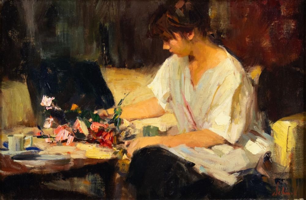 Jacque's Roses — Richard Schmid