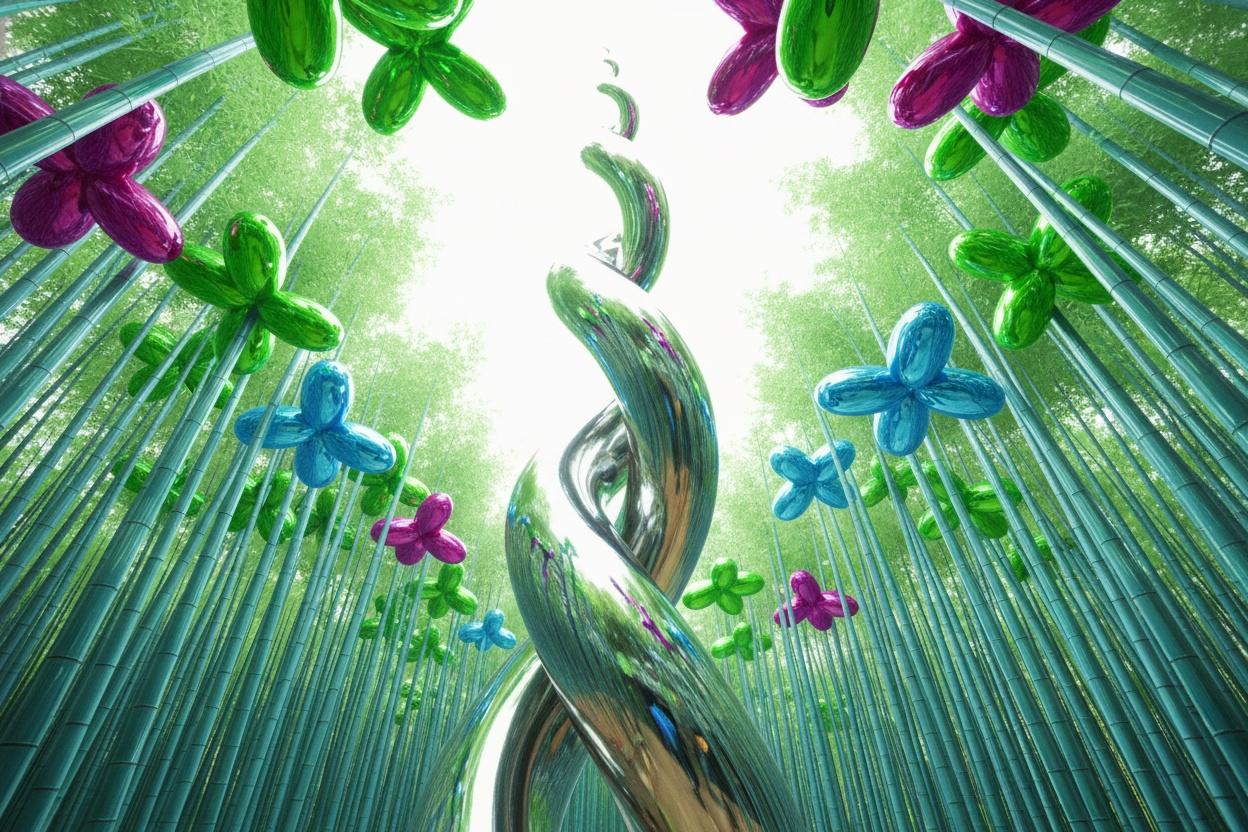 Chromatic Helix: The Chrome Biosphere No. 1 — Jacques Villedieu