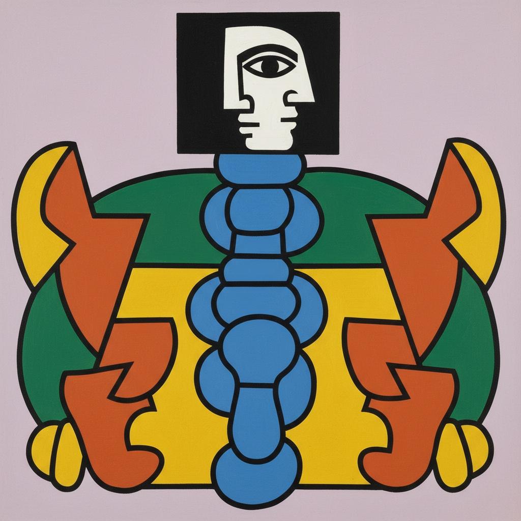 The Monolithic Gaze In Prismatic Symmetry — Marc Duvallier