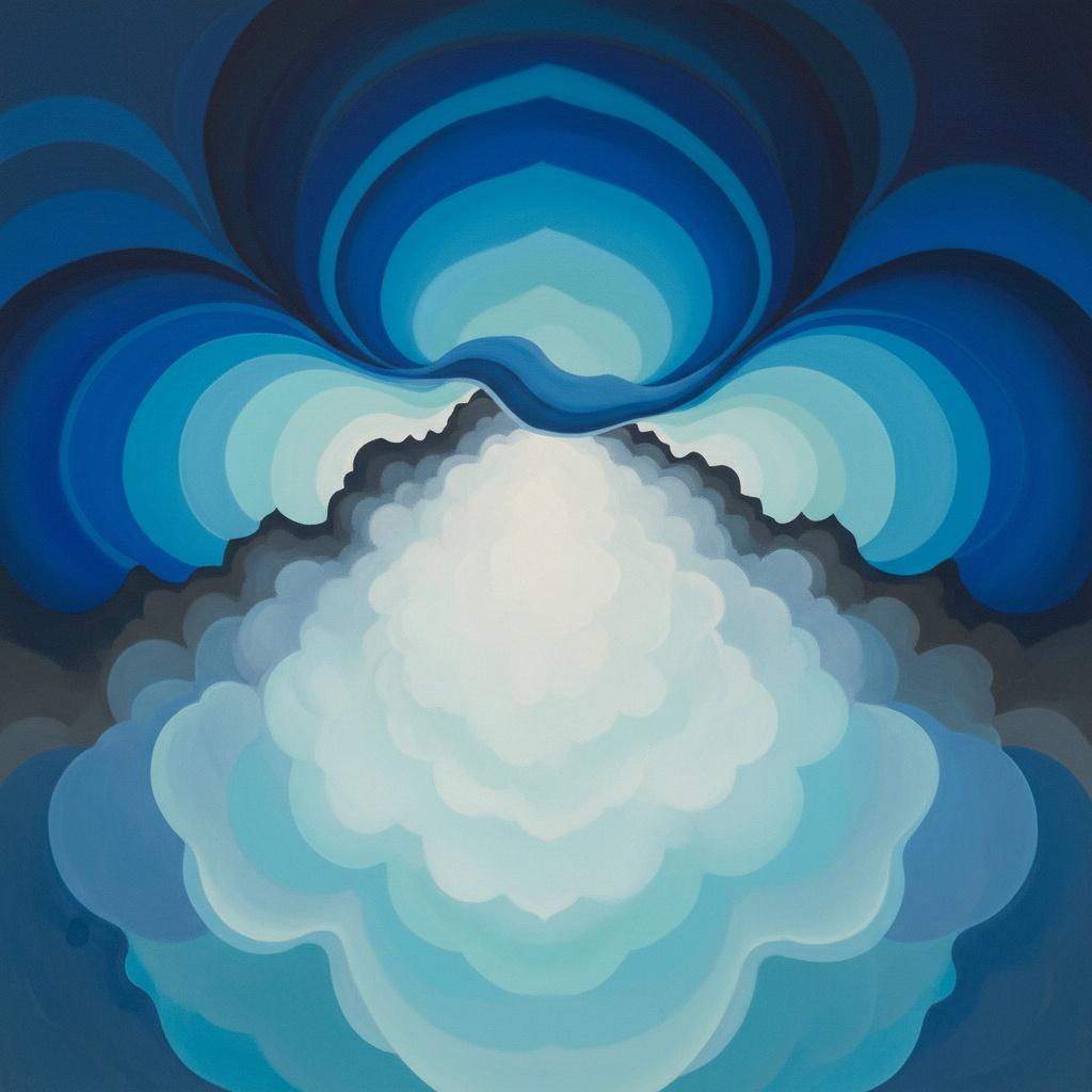 Celestial Resonance: An Infinite Blue Solitude — Marc Duvallier