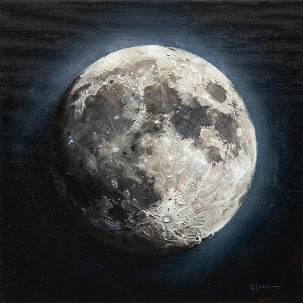 Lunar Solitude: An Ethereal Study In Monochrome — Adèle Hardy