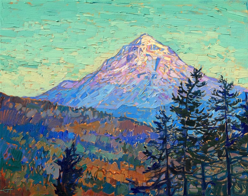 Mt. Hood's Last Light — Erin Hanson