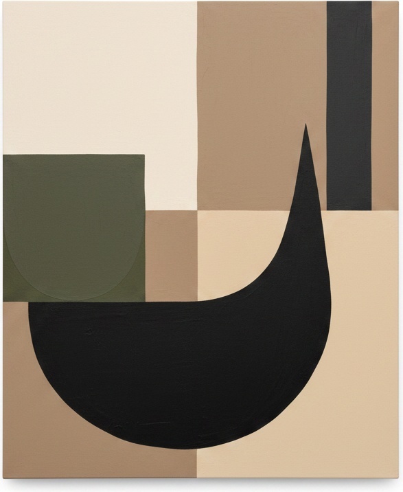 Monolithic Silence: An Organic Convergence Of Earthly Tones And Geometric Grace — Laurent Vionnet