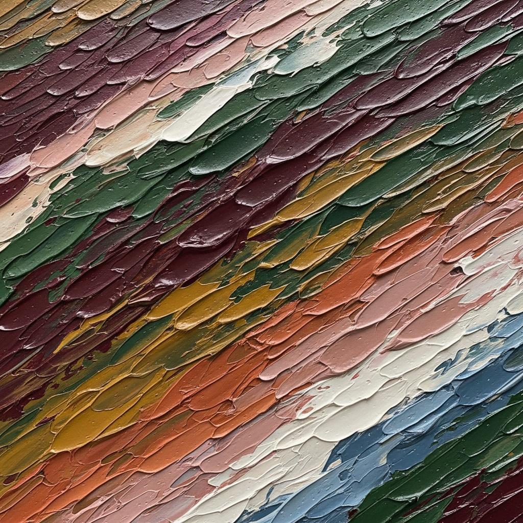 Earthen Strata In Motion: A Monumental Study Of Rhythmic Impasto And Tectonic Flow — David Moreau
