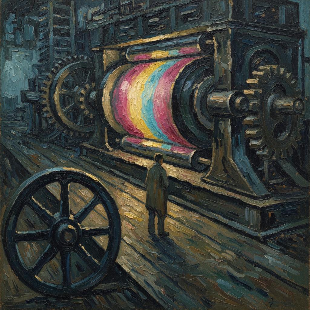 The Chromatic Loom: Resonance In Iron And Light — Marc Duvallier