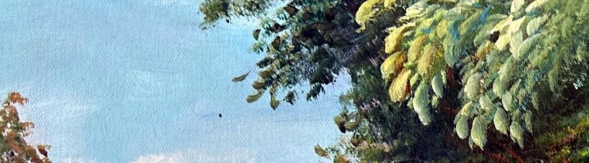 Paesaggio fluviale (River Landscape) - detail