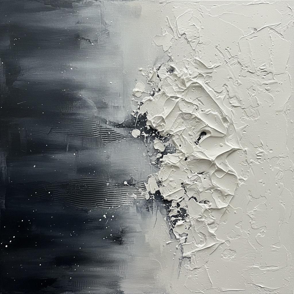 Monolithic Emergence: A Singular Study Of Light Colliding With The Infinite Void — David Moreau