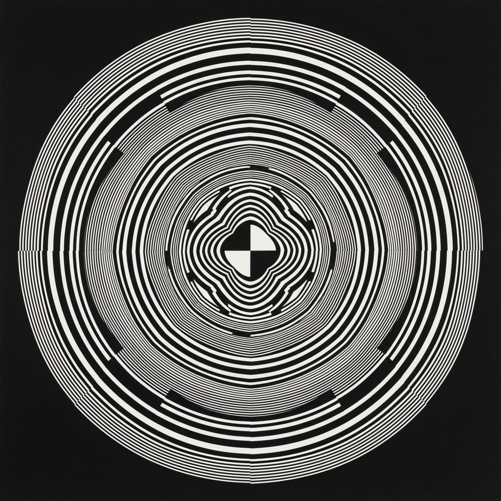 Singularity In Monochrome: The Kinetic Void — Sophie Boyer