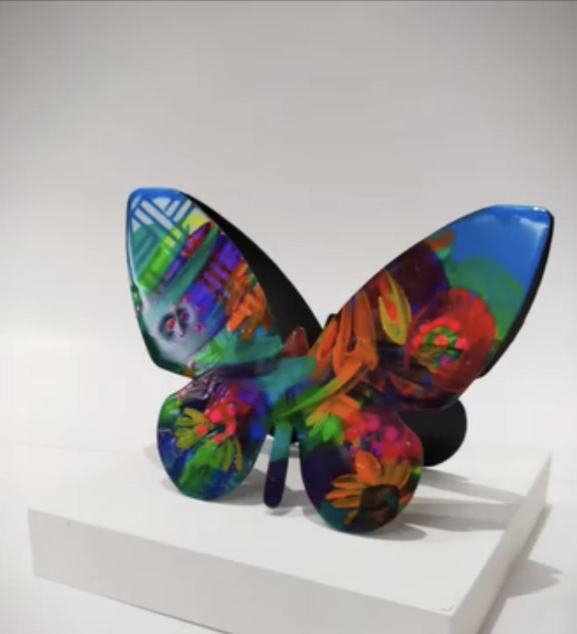 Tropical Canopy Butterfly Sculpture By Dipe — Дидье Пенья