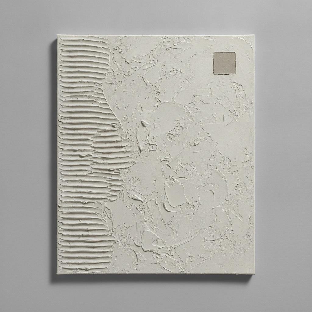Linear Rhythms Amidst Sculptural Grey Topography — David Moreau