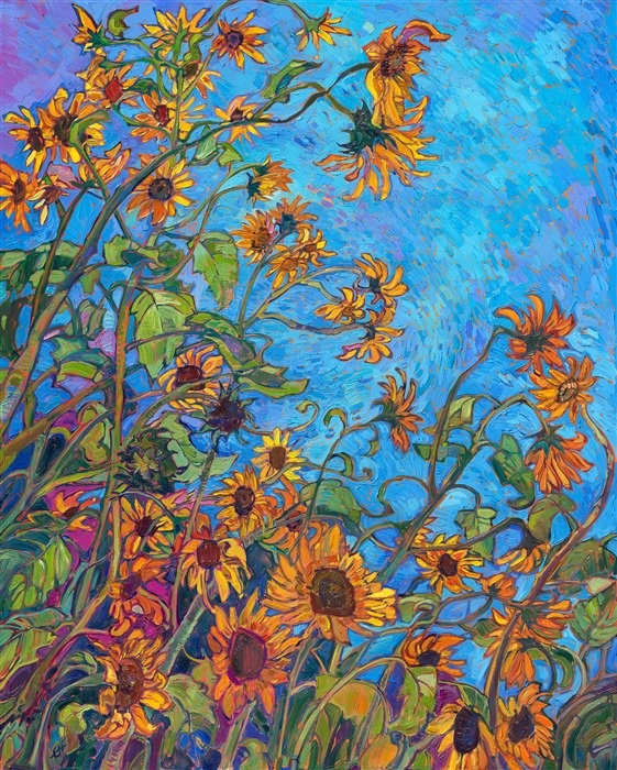 Azure Blooms — Erin Hanson
