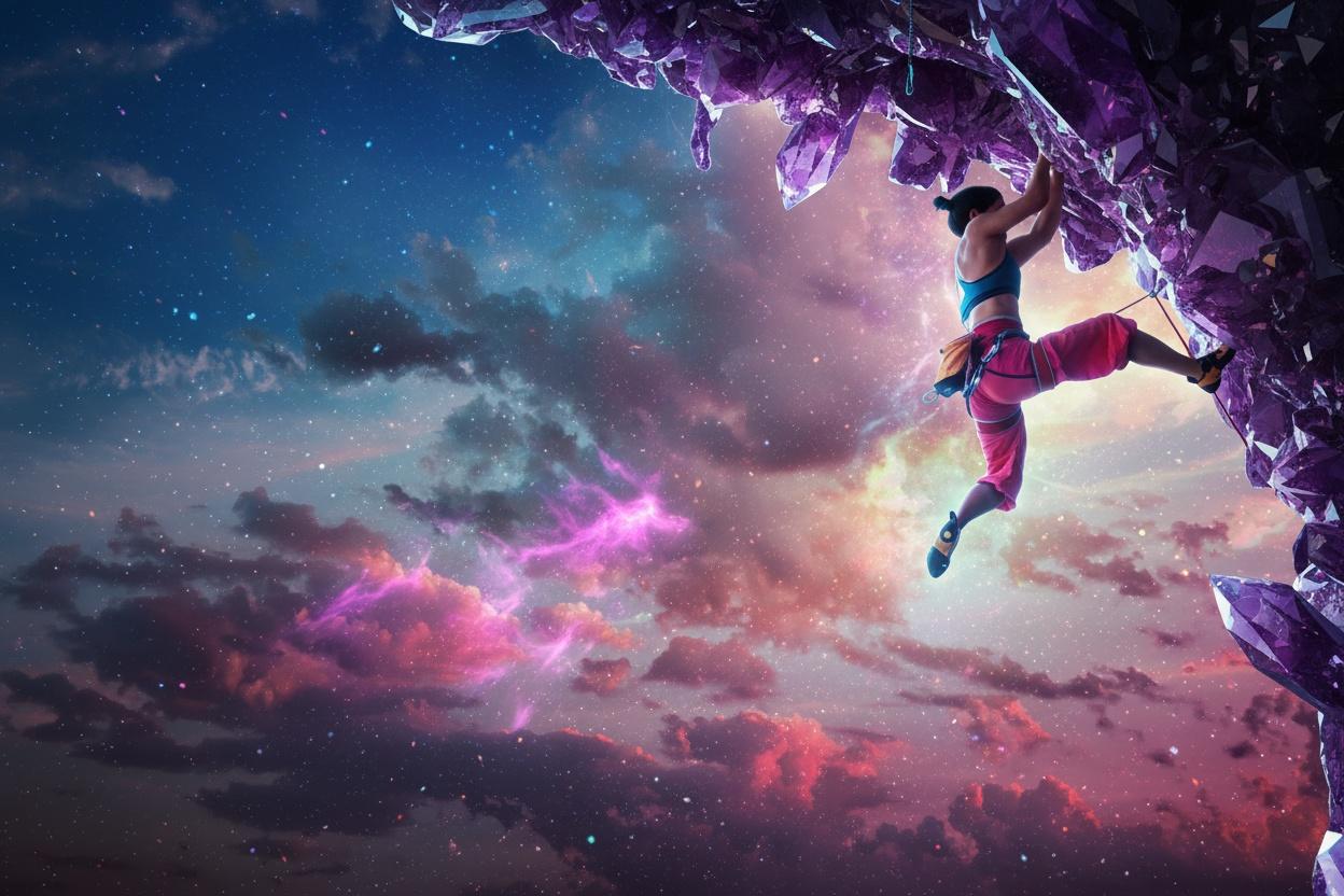 Ascent Of The Amethyst Zenith — Hélène Dubois