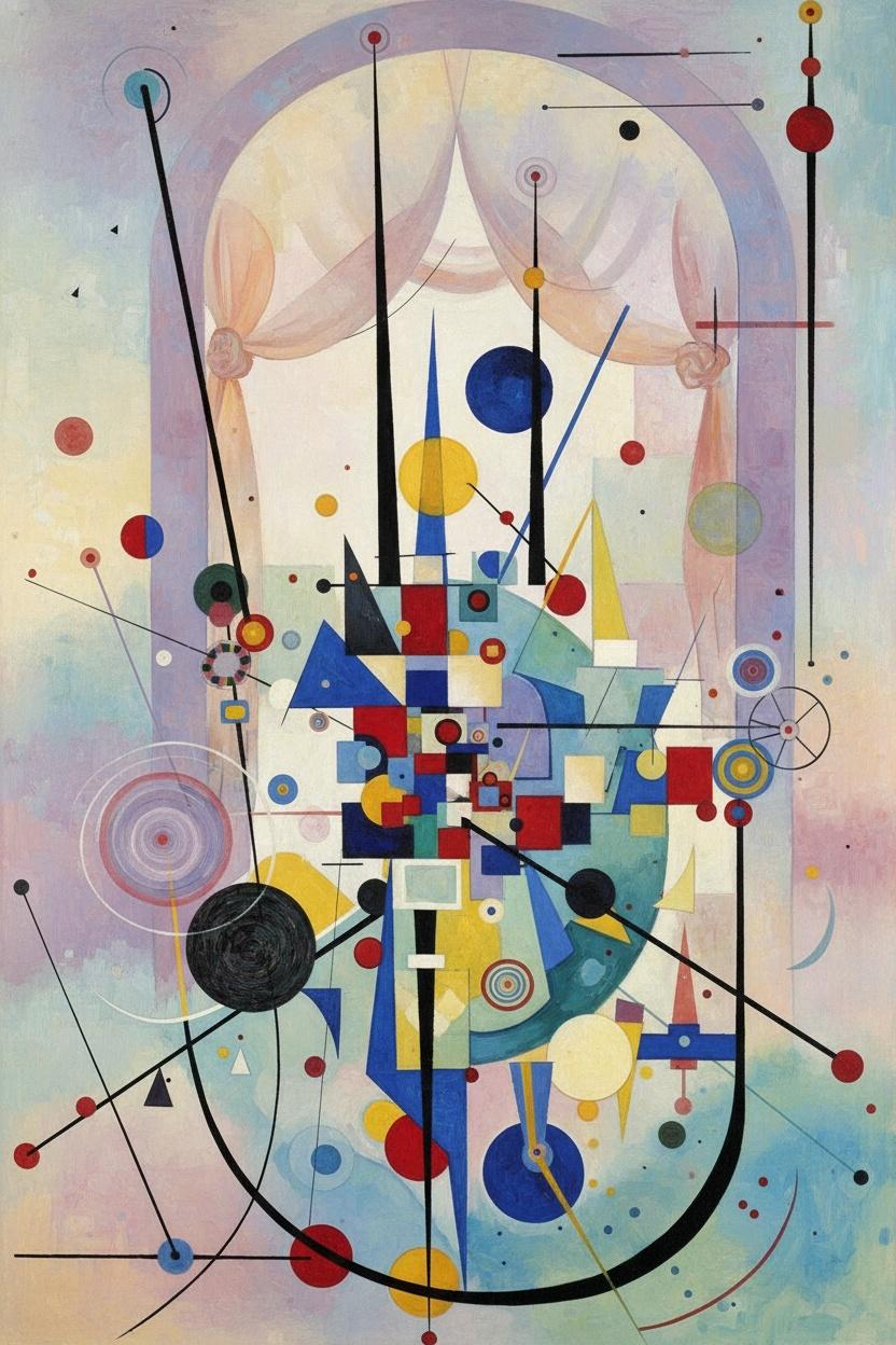 Celestial Equilibrium: The Resonance Of Form And Ether — Jacques Villedieu