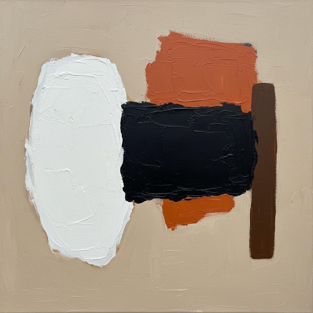 Tectonic Strata: A Sculptural Interplay Of Alabaster, Terracotta, And Obsidian Relief — Laurent Vionnet