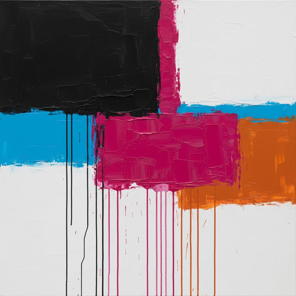 Monumental Strata Of Gravity: A Singular Study In Chromatic Tension And Fluid Form — Christian Noiret